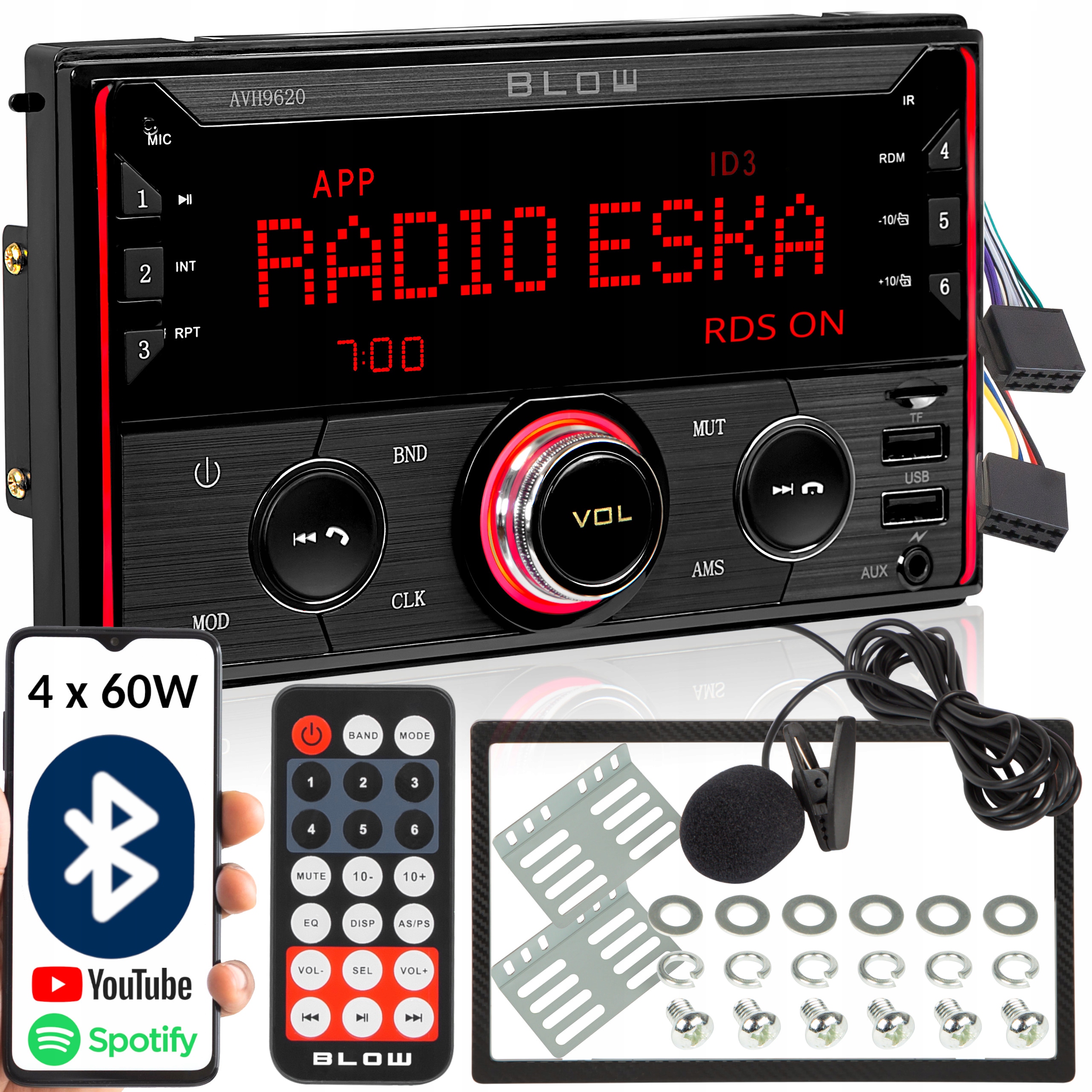 Autorádio Blow AVH-9620 2-DIN